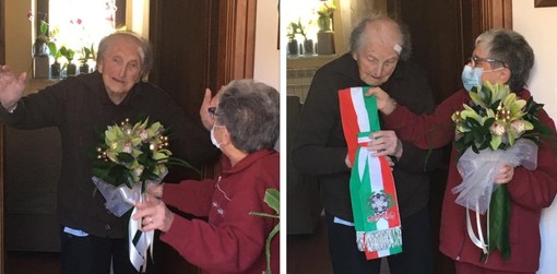 Cengio festeggia i 100 anni di Angiolina Radice Cengio festeggia i 100 anni di Angiolina Radice