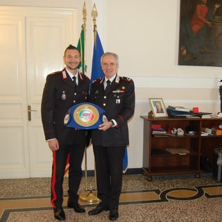 Alassio, la compagnia dei Carabinieri ha il suo campione nel K1-Fight: il vicebrigadiere Vittorio Iermano (FOTO)