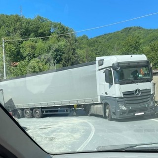 Camion incastrati a Stella Santa Giustina, Anas posiziona i movieri a S. Bernardo e al Giovo