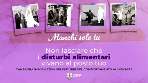 Sanità, disturbi alimentari: 1.744 pazienti presi in carico in Liguria nel 2023 (+5%) Sanità, disturbi alimentari: 1.744 pazienti presi in carico in Liguria nel 2023 (+5%)
