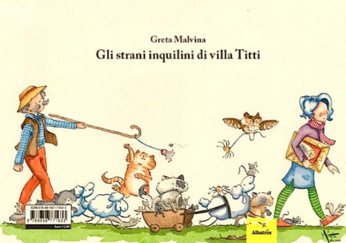Alla Ubik “Gli strani inquilini di villa Titti” dell'autrice Greta Marvina Alla Ubik “Gli strani inquilini di villa Titti” dell'autrice Greta Marvina