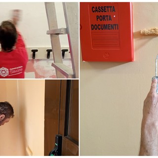 Savona, i Custodi del Bello al lavoro per sistemare le scuole: dopo l’asilo di via Chiappino in fase di ultimazione i lavori a Legino Savona, i Custodi del Bello al lavoro per sistemare le scuole: dopo l’asilo di via Chiappino in fase di ultimazione i lavori a Legino
