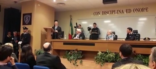 Il poliziotto savonese Paolo Bonetti premiato a Brescia Il poliziotto savonese Paolo Bonetti premiato a Brescia