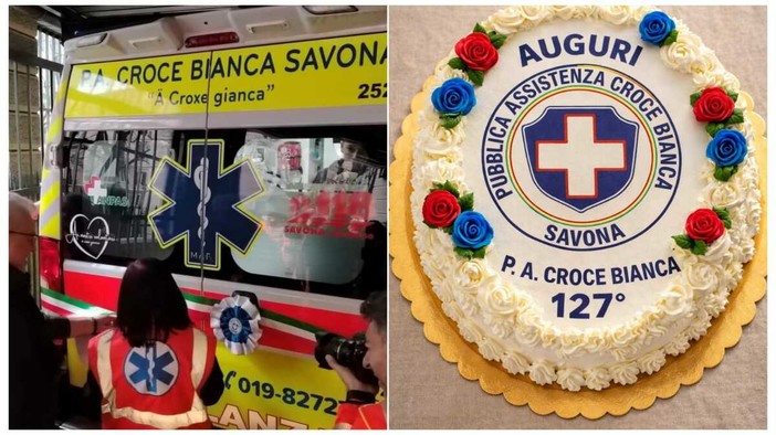 Savona, un secolo e un quarto di soccorso e solidarietà: la Croce Bianca festeggia 127 anni