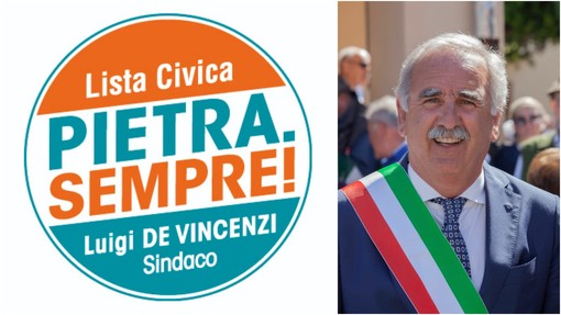 Elezioni 24: ecco “Pietra. Sempre!”, la squadra al fianco del candidato sindaco Luigi De Vincenzi
