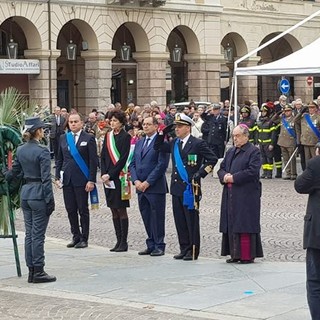 Savona celebra il 4 novembre, 100° anniversario della fine della Prima Guerra Mondiale (FOTO)