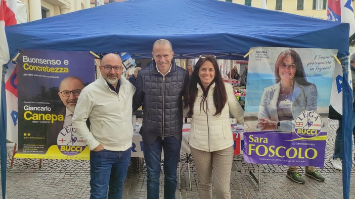 Regionali, Canepa e Foscolo (Lega): "Impegno concreto per il futuro delle imprese balneari in Liguria" Regionali, Canepa e Foscolo (Lega): "Impegno concreto per il futuro delle imprese balneari in Liguria"