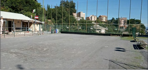 Savona, sarà una tensostruttura la copertura dei campi da bocce di via Famagosta. La giunta approva il nuovo progetto