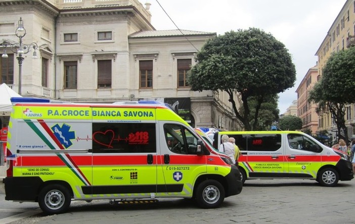 Savona: la Croce Bianca inaugura una nuova ambulanza, appuntamento il 24 settembre