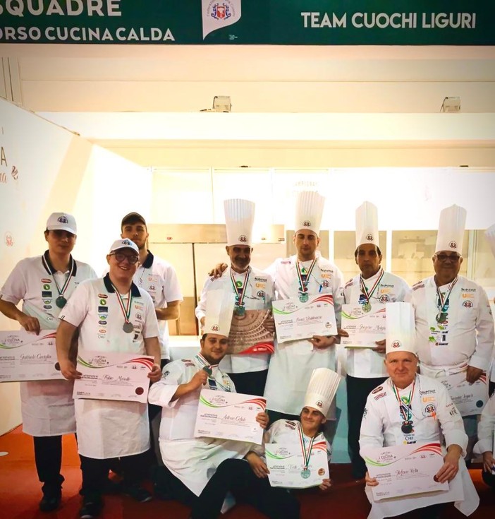 Pioggia di medaglie per gli chef Savonesi e Liguri ai campionati di Rimini