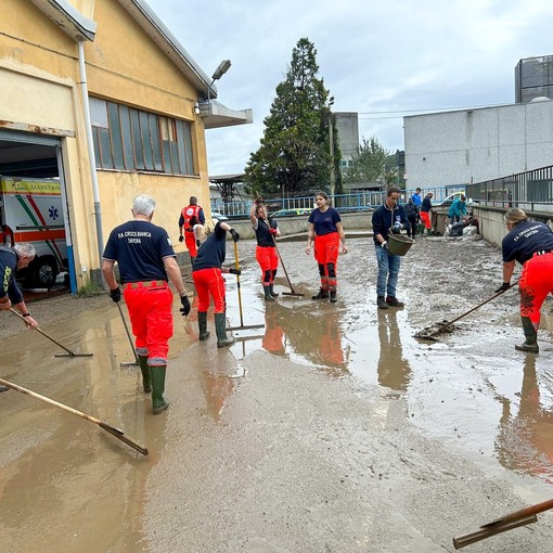 Cairo, allagata la sede della Croce Bianca, danni per decine di migliaia di euro