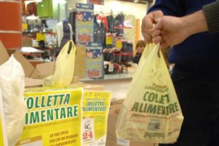 Domani colletta alimentare in 400 supermercati della Liguria
