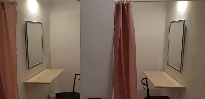 Oggi al Teatro Ambra di Albenga si inaugurano i nuovi camerini e il bagno per disabili