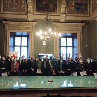 Impegno e dedizione nella lotta contro il Covid, premiato ad Alessandria il neo comandante di Varazze Mauro Di Gregorio