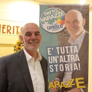 Elezioni comunali Varazze, il candidato sindaco Caprioglio si presenta: "Basta parole, contano i fatti" (FOTO E VIDEO)