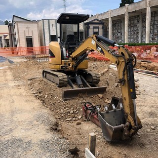 Iniziati i lavori di ampliamento interno del cimitero di Leca d'Albenga