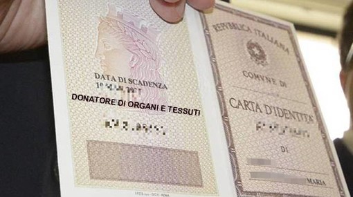 Donazione degli organi: presto anche a Loano il sì sulla carta d'identità