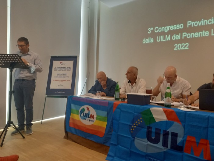 Lavoro = dignità, sicurezza, famiglia: a Savona il congresso della Uilm del ponente ligure