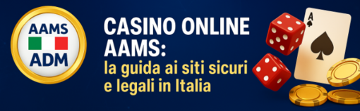 Casino online AAMS: la guida ai siti sicuri e legali in Italia Casino online AAMS: la guida ai siti sicuri e legali in Italia