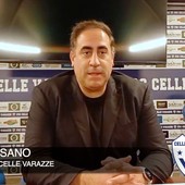 Calcio, Celle Varazze. Pisano vuole rivedere il rosso a Donaggio: "Avevo parlato in settimana con Luca, Cairese brava a difendersi" (VIDEO)
