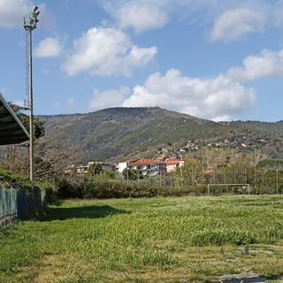 Una visuale dell'area dal campo sportivo "Siccardi"