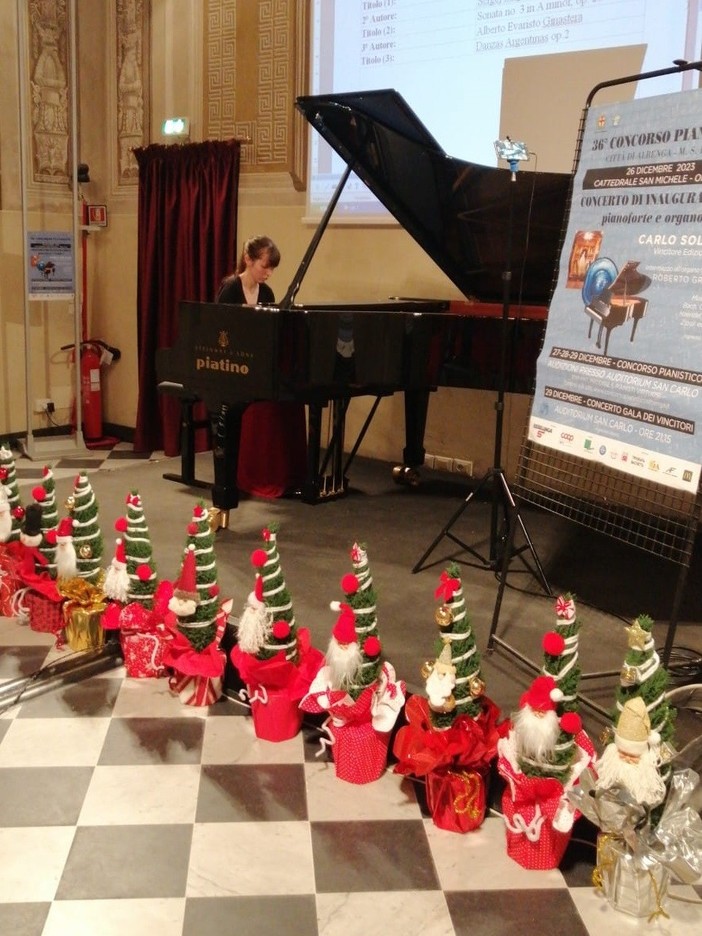Ottimo inizio per il 36° Concorso Pianistico Città di Albenga, stasera (29 dicembre) il concerto dei vincitori Ottimo inizio per il 36° Concorso Pianistico Città di Albenga, stasera (29 dicembre) il concerto dei vincitori