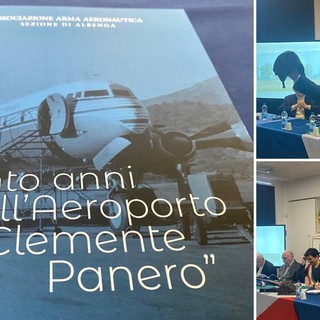 Villanova d’Albenga, “Cento anni dell’Aeroporto Clemente Panero”,  il generale Berta: “Onore a uomini e donne che hanno lavorato qui” (FOTO)