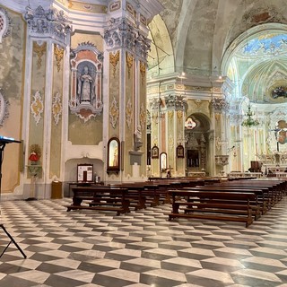 Laigueglia, terminati rilievi e sopralluoghi alla chiesa di San Matteo: ristrutturazione al via dopo l'estate