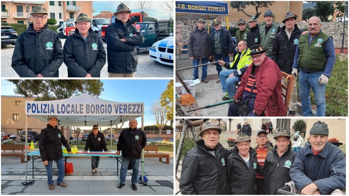 Gli Alpini di Borgio Verezzi sempre in prima linea al servizio della comunità