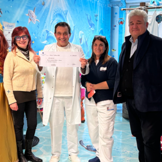 La solidarietà dei savonesi arriva in corsia: da Ascom e Confcommercio una donazione alla Pediatria del San Paolo