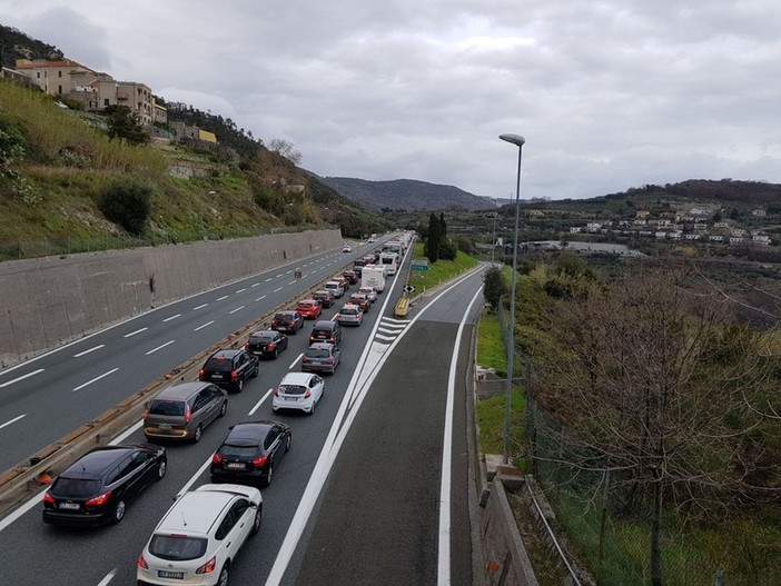 Autostrada A10 Savona-Ventimiglia: chiusa la tratta Pietra Ligure-Finale Ligure