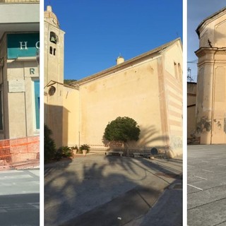 Finale Ligure, riaperti i cantieri in piazza Abbazia e Lungomare Migliorini