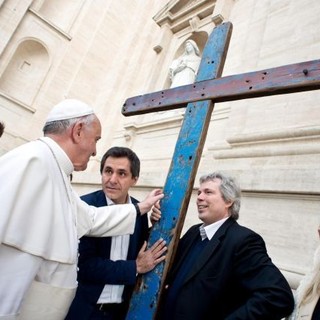 La Croce di Lampedusa in peregrinaggio ad Albenga