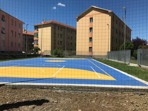 Cairo, in fase di conclusione i lavori di restyling del "campetto rosso"