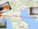 I palloncini di coldiretti arrivano fino in Croazia I palloncini di coldiretti arrivano fino in Croazia