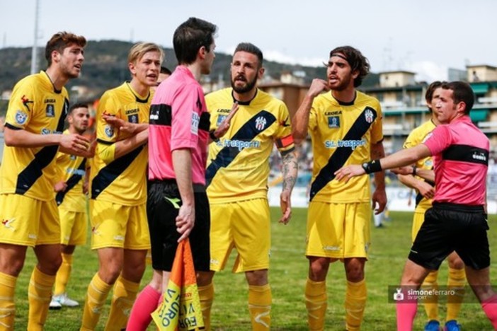 Il Savona chiede la ripetizione del derby con l'Albissola