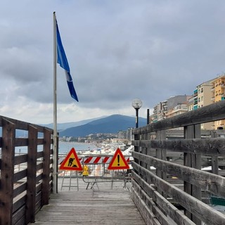 Savona, chiusa una parte della passerella delle Fornaci in attesa degli interventi di ristrutturazione
