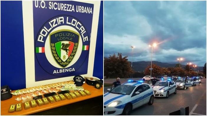 Smantellato traffico di droga ad Albenga, la polizia locale sequestra 1kg e 400 grammi di hashish: due arresti e una denuncia Smantellato traffico di droga ad Albenga, la polizia locale sequestra 1kg e 400 grammi di hashish: due arresti e una denuncia