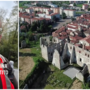 Pieroad investito da un’auto: lui illeso, danneggiato il carrello Ezio. Oggi sarà a Cairo Montenotte