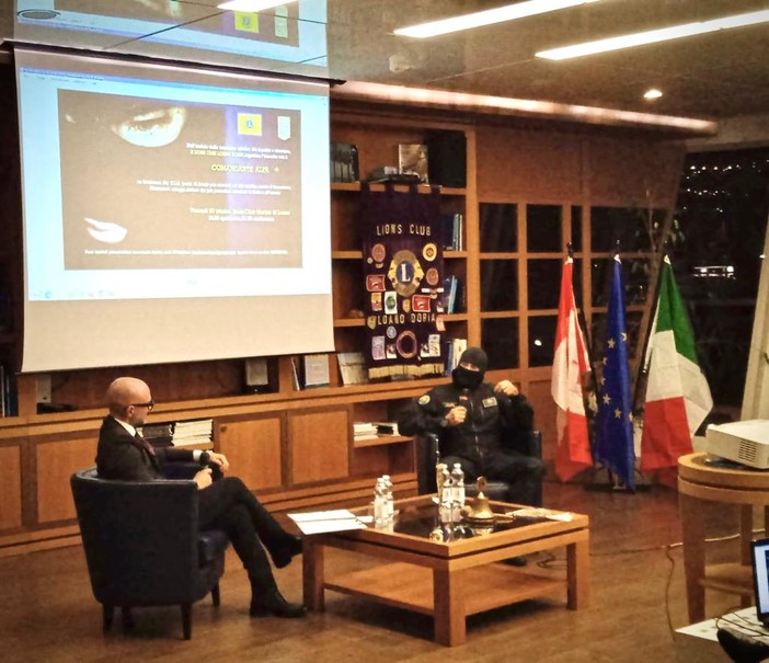A Loano un incontro sulla legalità e sicurezza con ospite il comandante Alfa A Loano un incontro sulla legalità e sicurezza con ospite il comandante Alfa