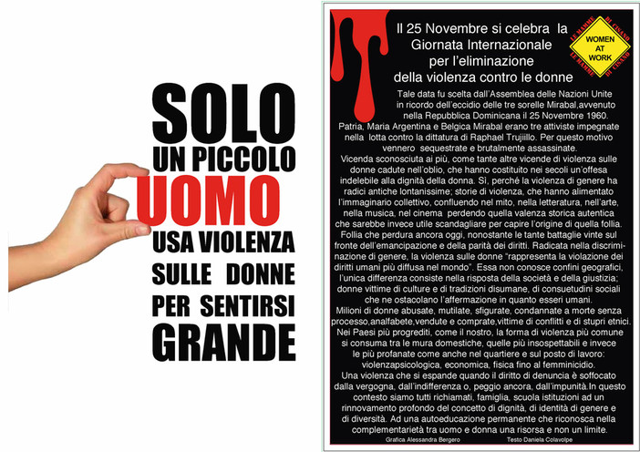 L’Associazione “Women at Work-Le Mamme di Cisano” contro la violenza sulle donne