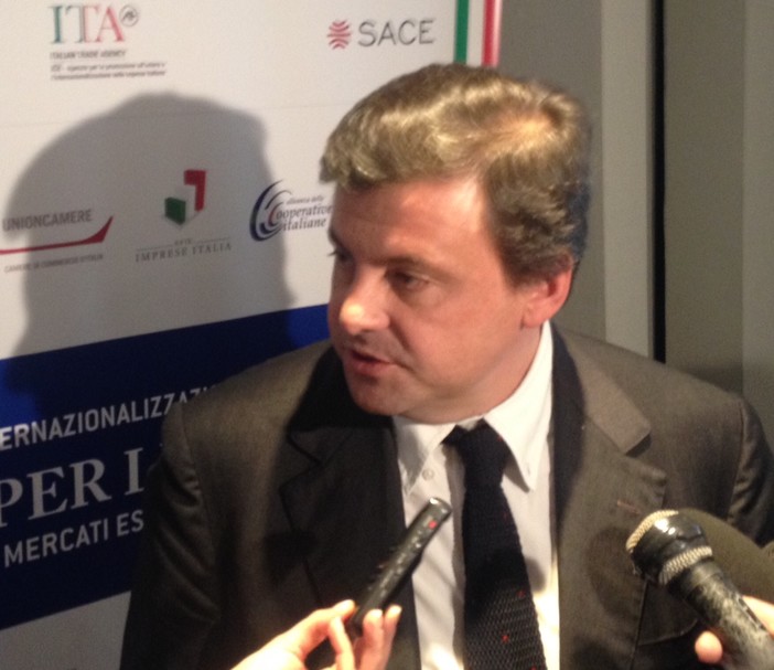 Il Viceministro Carlo Calenda lancia la figura del temporary export manager al Roadshow Ice Il Viceministro Carlo Calenda lancia la figura del temporary export manager al Roadshow Ice