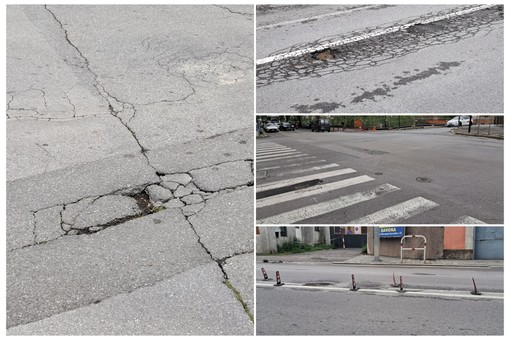 Savona, buche e asfalto ammalorato. FdI: "Pericolo per la sicurezza". Presentata un'interpellanza Savona, buche e asfalto ammalorato. FdI: "Pericolo per la sicurezza". Presentata un'interpellanza