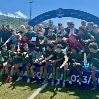 Calcio. Di Fino e Farrauto (in gol) vincono la Juniores Cup! La Rappresentativa del Girone A del campionato di Serie D è Campione d'Italia