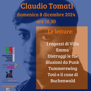 Laigueglia ricorda il musicista e scrittore Claudio Tomati con un evento al centro civico Semur
