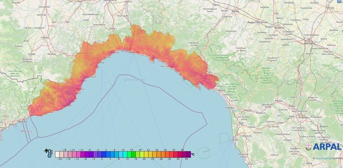 Disagio fisiologico da caldo: Arpal emana l'avviso meteorologico per oggi e domani Disagio fisiologico da caldo: Arpal emana l'avviso meteorologico per oggi e domani