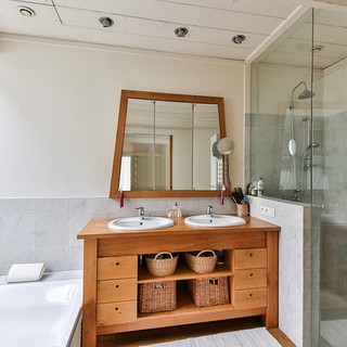 Cabina doccia rialzata