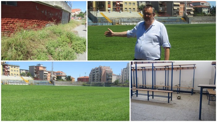 Savona, viaggio nell'abbandonato stadio Bacigalupo: c'è molto da fare, a chi l'onere e onore di farlo rivivere? (FOTO E VIDEO)