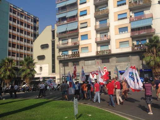 Il presidio Piaggio continua, Mandraccia: "Vogliamo una data per un incontro entro oggi"