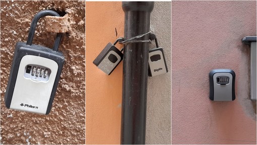Anche nel centro di Savona arrivano le cassettine porta chiavi di b&amp;b e case vacanze